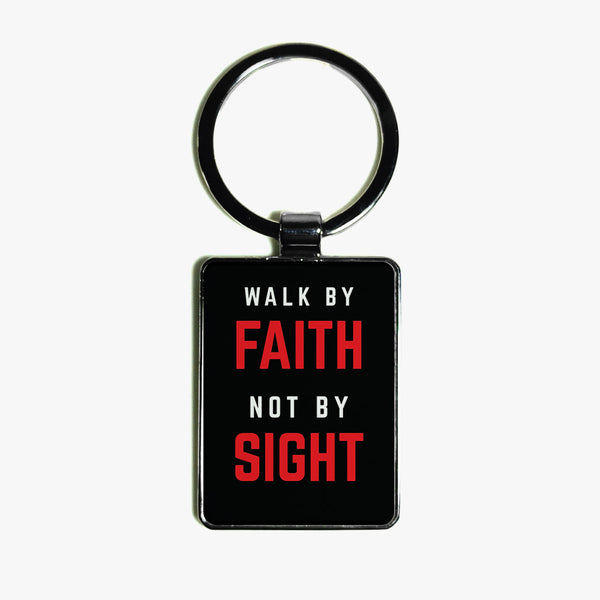 Positivity Leather Keyring: Faith