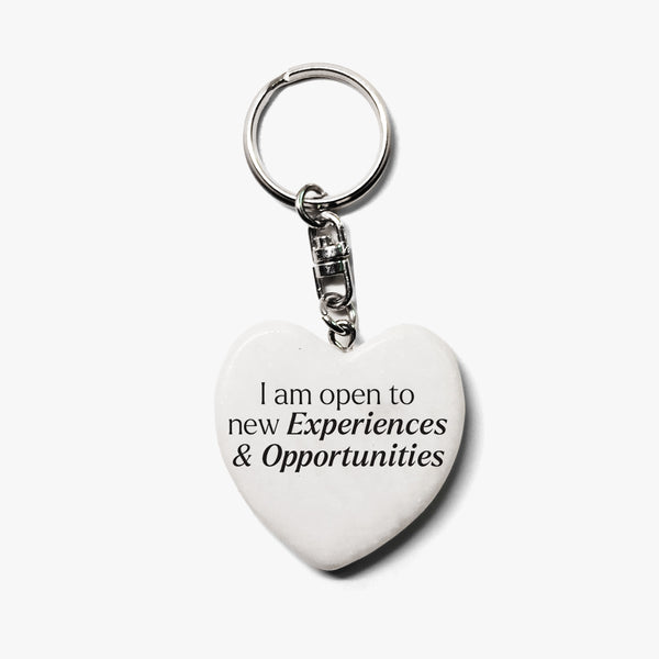 Affirmation Marble Keychain: Opportunities