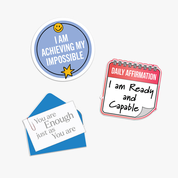 Affirmation Magnetic Stickers: Achieving Impossible