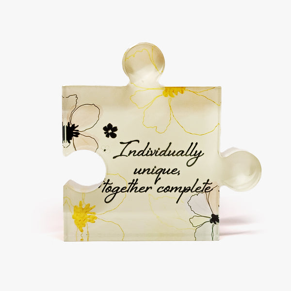 Puzzle Glass Display: Together Complete