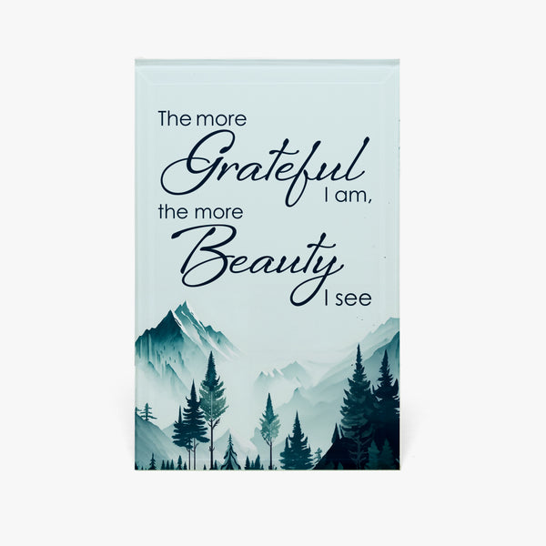 Grateful Frame Display: Beauty of Gratitude