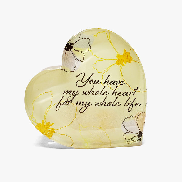 Heart Glass Display: Whole Heart