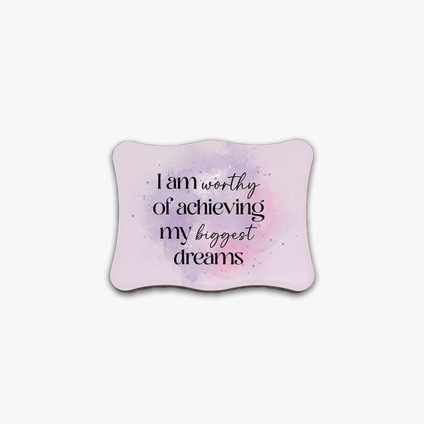 Inspirational Ceramic Fridge Magnets: Biggest Dreams