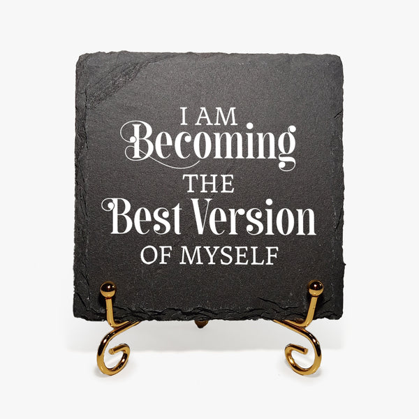 Affirmation Marble Slate Display: Best Version