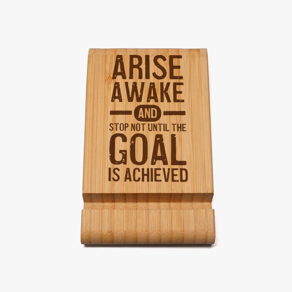 Productivity Wooden Mobile Holder: Arise