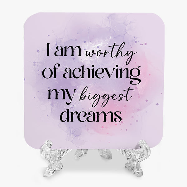 Affirmation Marble Display: Dreams