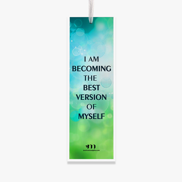 Affirmation Glass Hanging: Best Version