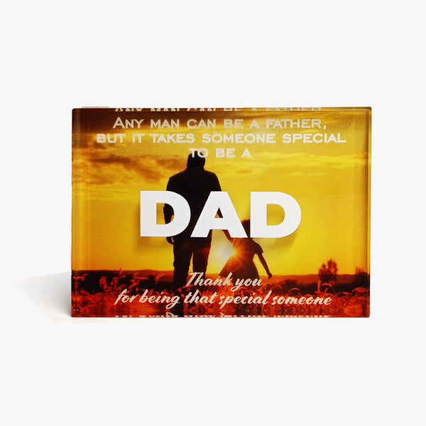 Glass Block: Special Dad