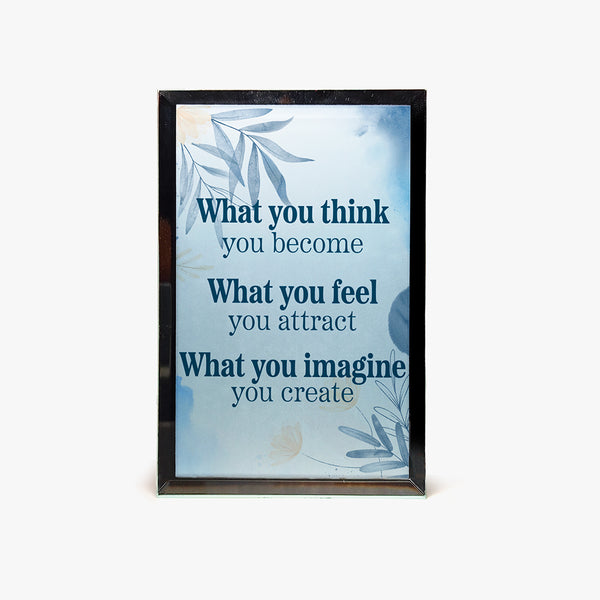 Zen Frame Display: Power of Thought