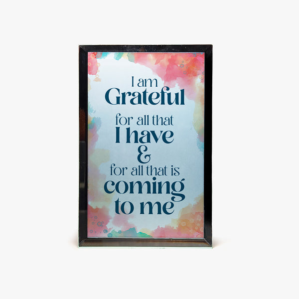 Grateful Frame Display: Grateful for All I Have