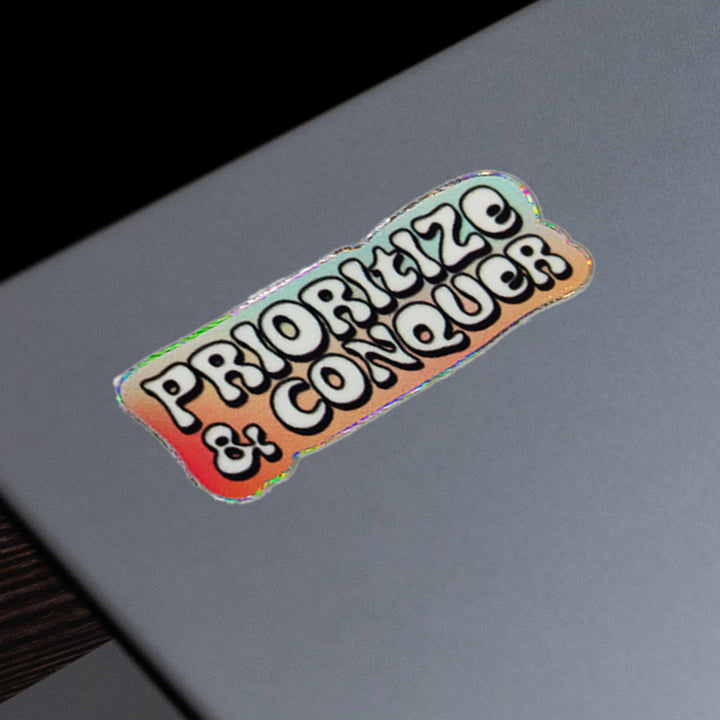 Prformance Task Sticker Productivity Sticker Set : Get Things Done (Silver) – Motivational Gifts