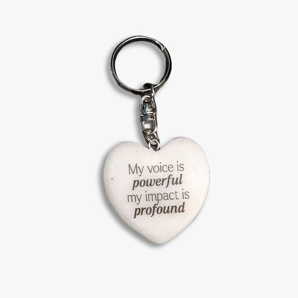 Affirmation Marble Keyring: Profound