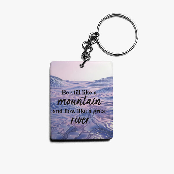 Inspirational Keychain: Mountain