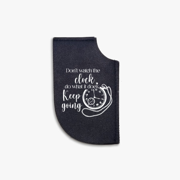 Positivity Leather Bookmark: Keep Going