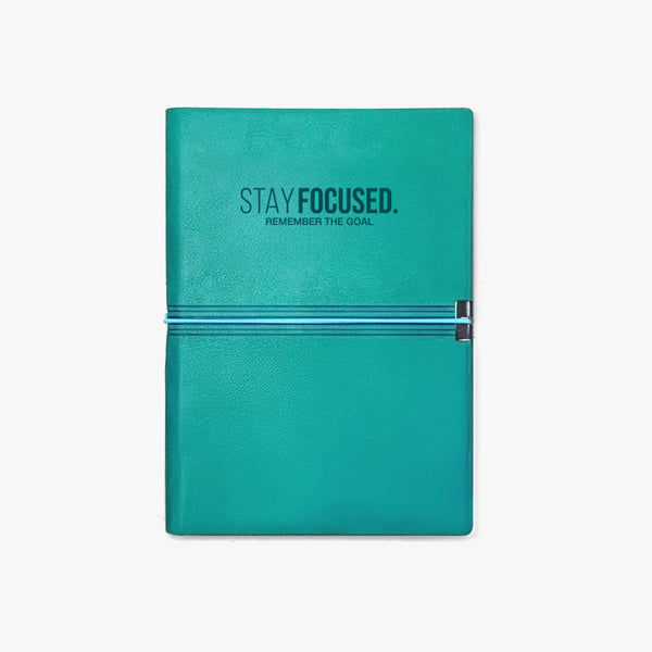 Productivity Leather Diary: Stay Focused