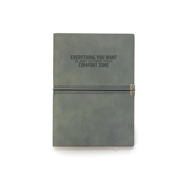 Productivity Leather Diary: Comfort Zone