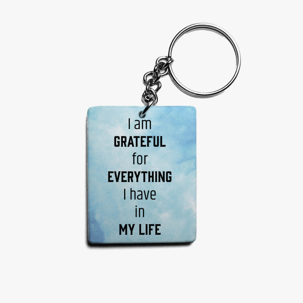 Grateful Keychain: Gratitude