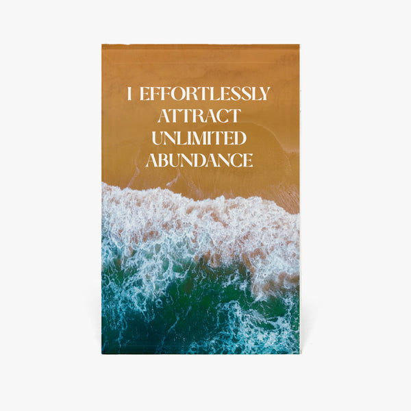 Affirmation Frame Display: Unlimited Abundance