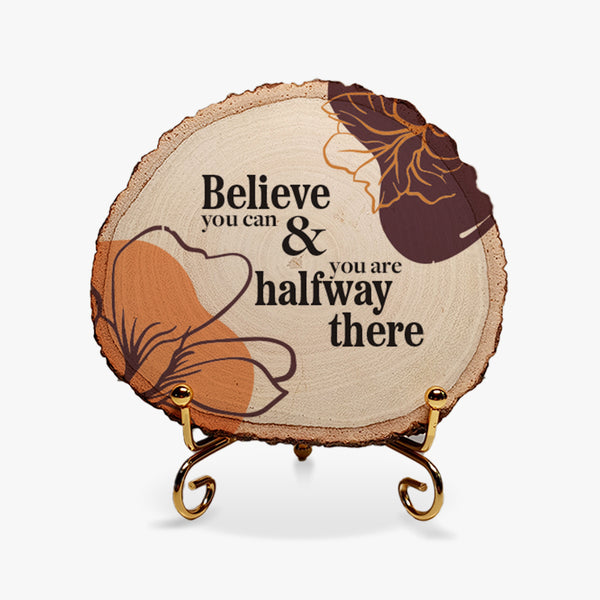 Productivity Wooden Grove Believe