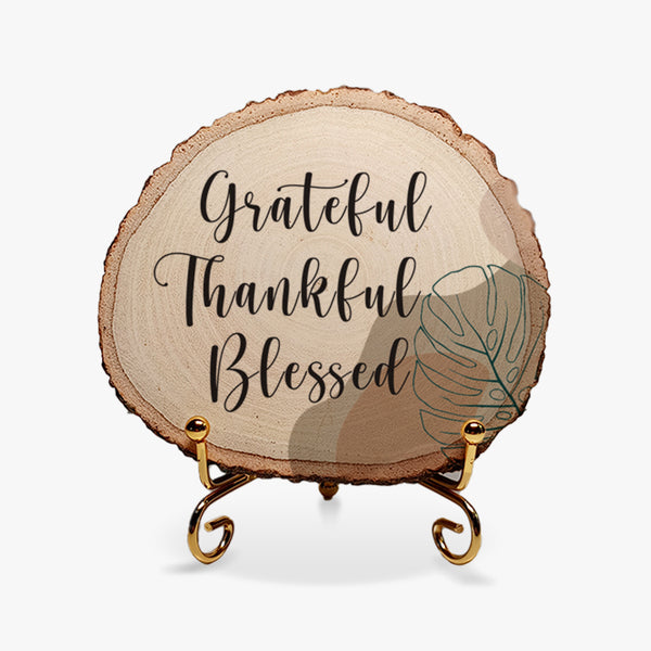 Grateful Wooden Grove: Thankful