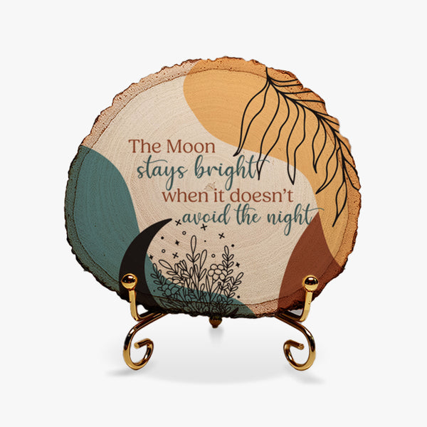 Zen Wooden Grove: The Moon