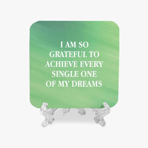 Gratitude Marble Display: Eternal Thankfulness